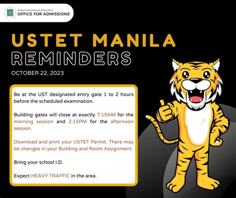 USTET 2024: Reminder – OFAD.